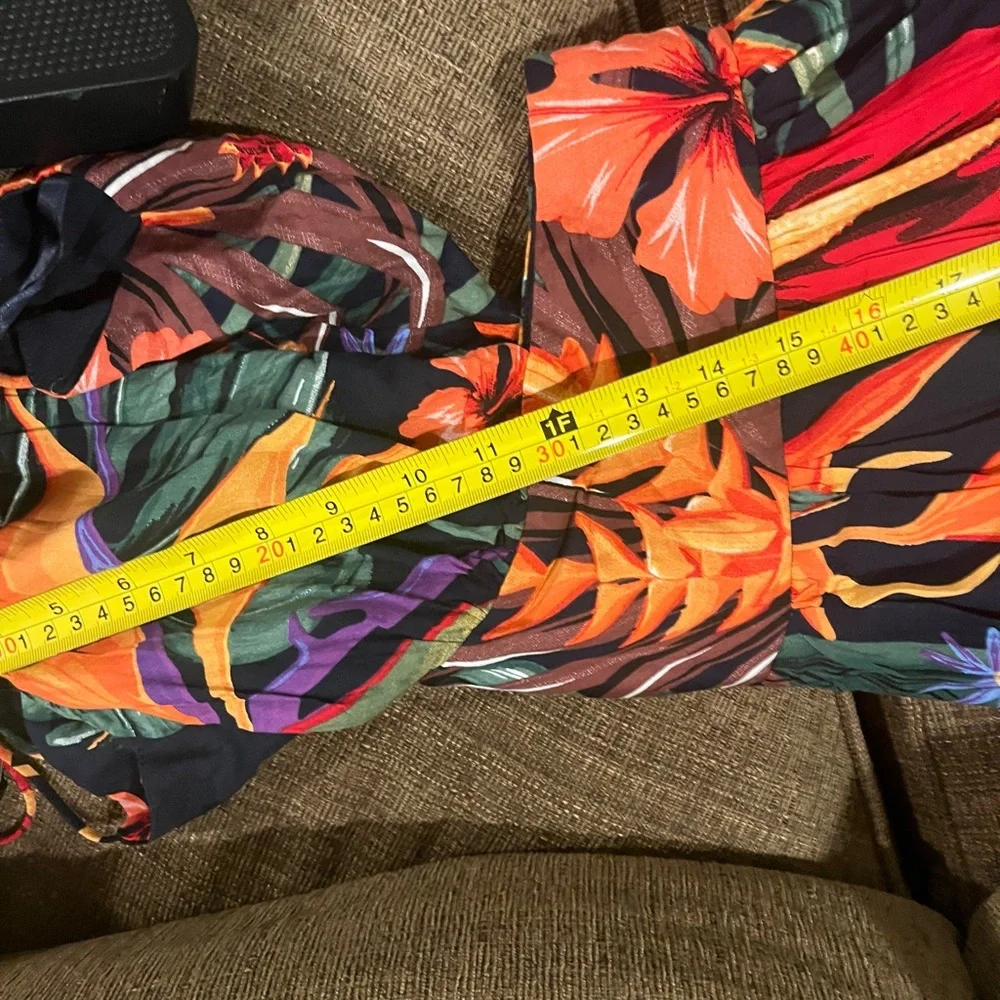 Fashion nova, NWT Key West, Tropical Print Maxi Dress with side cutouts,… - Picture 14 of 16